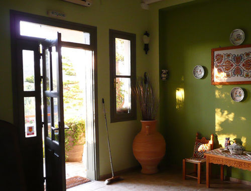 Axilleion Hotel Aspous エクステリア 写真
